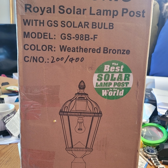 Outdoor solar post light - Picture 6 of 10